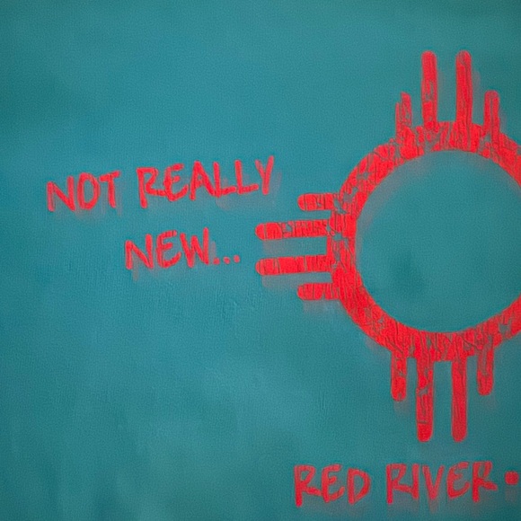 Vintage Tourist Tee: Red River, New Mexico Heavily Worn: 90’s Clothing: Ski Town - Picture 4 of 5